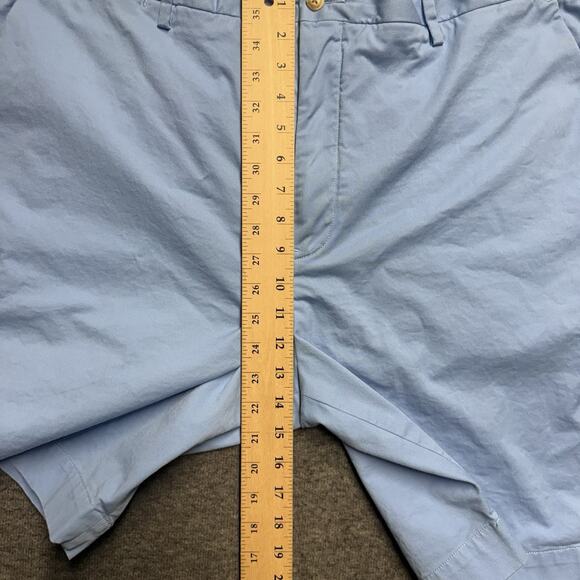 Polo Ralph Lauren Stretch Classic Fit Shorts Mens 40 Blue Chino Preppy Golf - Picture 6 of 7